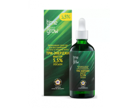 Концентрат-бустер для восстановления роста волос «Три-энерджи фактор» 5% лосьон 100 мл